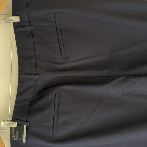 Lane Bryant The Ashley Curvy Fit Straight Leg Trousers 22L - Picture 8 of 16